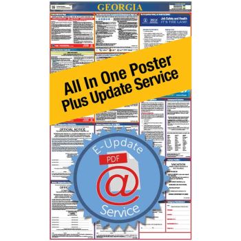Georgia All In One Poster + 3 Year E-Update Service