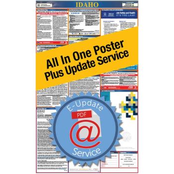 Idaho All In One Poster + 3 Year E-Update Service
