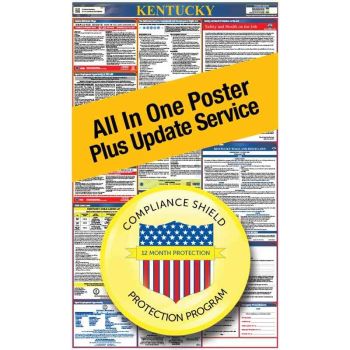 Kentucky All In One Poster + 3 Year Replacement Poster