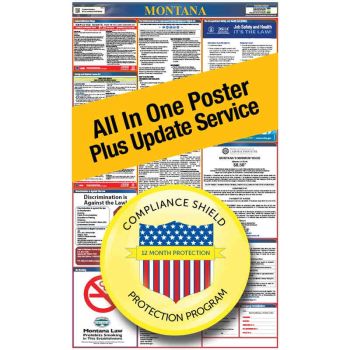 Montana All In One Poster + 1 Year Replacement Poster